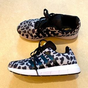 Animal print sneakers